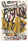 ELAINE DE KOONING Untitled (Poster for Tibor de Nagy).